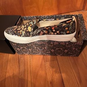 NIB Keds Rifle Paper Co Slip ons